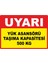 Yük Asansörü Taşıma Kapasitesi Dijital Uv Folyo Yapışkan Baskı Uyarı Etiket Sticker 17.5X12.5 1
