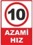 ChicArt Design Studio Azami Hız 10 Dijital Uv Folyo Yapışkan Baskı Uyarı Etiket Yapıştırma Sticker 12.5X17.5 1