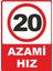 Azami Hız 20 Dijital Uv Folyo Yapışkan Baskı Uyarı Etiket Yapıştırma Sticker 12.5X17.5 1