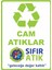 Cam Atıklar Sıfır Atık Pvc Plakalı Uyarı Levhası Dekota Dijital Uv Baskı Yapışkanlı 25X35 cm 1