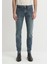 James Lux Black Gölgeli Vintage Mavi Jean PANTOLON0042486542 4