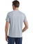 V Yaka Düz Gri Erkek T-Shirt 40508 4