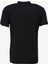 Siyah Erkek Basic Uv Apreli Polo T-Shirt D4SM-TST3246 2