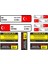 Kan Grubu Kartı Dijital Uv Folyo Baskı Uyarı Etiket Yapıştırma Sticker 35X25 cm 1