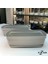 Modern Balkon Saksısı 5 Litre Bej Latte 35CM Tabaklı Delikli Plastik Saksı No1 5