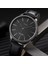 Erkek Saatler Moda Basit Günlük Kuvars Izle Minimalist Stil Deri Saat Iş Kol Saati (Yurt Dışından) 2