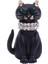 Stil 2 Siyah Emaye Kedi Broş Kadınlar Için Kristal Yeşil Gözler Kedi Broş Pin Moda Hayvan Parti Elbise Aksesuarları (Yurt Dışından) 2