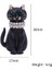 Stil 2 Siyah Emaye Kedi Broş Kadınlar Için Kristal Yeşil Gözler Kedi Broş Pin Moda Hayvan Parti Elbise Aksesuarları (Yurt Dışından) 4