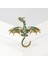3974GN 1 Parça Kadın Broş 6 Renkli Ejderha Yaka Iğnesi Vintage Emaye Pin Erkekler Broş Lüks Takı Aksesuarları Giyim (Yurt Dışından) 2