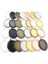 B2-38 Yeni Moda 5 Adet 30X40MM Iç Boyutu 7 Renk Pierce Dantel Çiçek Tarzı Cabochon Tepsi Taban Ayarı Charms Kolye (Yurt Dışından) 3
