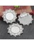 A4-43 Yeni Moda 5 Adet 25MM Iç Boyut Antik Gümüş Kaplama Bronz Broş Yapraklar Tarzı Cabochon Taban Ayarı (Yurt Dışından) 5