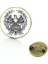 FTQ310 Spqr Roma Imparatorluğu Lejyonları Yaka Pimleri Cam Cabochon Broş Pins Erkek Kadın Moda Takı FTQ309 (Yurt Dışından) 1