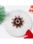 Stil 1 Rinhoo Trendy Noel Jingle Bells Ilmek Broşlar Rhinestone Noel Kar Tanesi Çiçek Çelenk Yıldız Kalp Yaka Pin Yeni Yıl Hediyesi (Yurt Dışından) 5