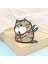 Gurur Kedi 25 Tarzı Çift Siyah Beyaz Kedi Emaye Pin Karikatür Pro Kediler Bıçak Broş Cadı Kaçak Kitty Pençe Balık Kemik Rozeti Takı Hediye (Yurt Dışından) 1