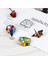 Origami 1 Eğlenceli Oyunlar Emaye Pimleri Sevimli Balon Palyaço Rubiks Küp Origami Vinç Çocuk Arkadaşlar Broş Kostüm Yaka Pin Rozeti Moda Takı (Yurt Dışından) 3