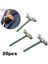 10 Adet 10/20 Adet Sahte Çiçek Broş Pins Plastik Metal Broşlar Unisex Gömlek Yaka Pimleri Kadın Erkek Broş Düğün Parti Dekor Aracı (Yurt Dışından) 2
