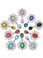 21.kahverengi Yeni 26*46MM 10 Adet Kristal Rhinestone Broş Aksesuarları Diy Düğün Davetiyesi Kartı Şarap Bardağı Hediye Kutusu Yaratıcı Dekorasyon (Yurt Dışından) 2