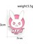XZ231 Overwatch Oyunu Dva Tavşan Tavşan Metal Pin Pembe Trendy Takı Diva Tavşan Sert Emaye Pin Cosplay Kostüm Kız Aksesuarı (Yurt Dışından) 3