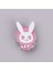 XZ231 Overwatch Oyunu Dva Tavşan Tavşan Metal Pin Pembe Trendy Takı Diva Tavşan Sert Emaye Pin Cosplay Kostüm Kız Aksesuarı (Yurt Dışından) 4