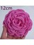Açık Pembe 9-12 cm Moda Kumaş Broş Yanmış Yaprakları Çiçek Broş Pins Kadın Parti Giyim Aksesuarları Rozetleri Hediyeler 9/12 cm (Yurt Dışından) 3