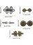 Stil 4 1 Çift Vintage Hırka Yaka Klipler Kadın Şal Broş Kazak Bluz Pin Pelerin Pelerin Klipsler Bağlantı Elemanları Toka Broş Klip Takı (Yurt Dışından) 5