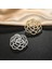 A21202-GOLD Moda Yaratıcı Tasarım Kamelya Broş Bayanlar Eşarp Dekorasyon Kristal Zirkon Gül Çiçek Broş Kız Akşam Yemeği Takım Elbise Pin (Yurt Dışından) 2