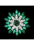 Beyaz Broş Pin Takı Yeni Moda Retro Kadın Moda Çiçek Broş Kristal Rhinestone Takı Düğün Arkadaşlık Parti Hediye Için (Yurt Dışından) 4