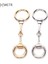 Tip 13 Vintage Trendy Ipek Eşarp Klip Broş Kadınlar Charm Şal Atkılar Toka Tutucu Kadın Metal Takı Hediye (Yurt Dışından) 2