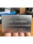 Parlak Altın 80X30X0.4MM Özelleştirilebilir Broş Pin Kişiselleştirilmiş Kazınmış Metin Logo Iş Kimlik Plakası Çelik Metal Etiket Adres Plak Ev Kapı Numarası (Yurt Dışından) 4