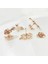 Stil 7 Opal Yeşil Dört Yapraklı Yonca Broş Romantik Takı Aksesuarları Charm Rhinestones Balık Kedi Kanatları Yay Yaka Pin Kız Severler Hediyeler (Yurt Dışından) 3