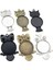 A3-41 Yeni Moda 5 Adet 25MM Iç Boyutu Antik Gümüş Kaplama Siyah Bronz Baykuş Cabochon Taban Ayarı Charms Kolye (Yurt Dışından) 2