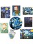XZ3155 Yıldızlı Gece Van Gogh Emaye Pin Özel Teneke Broş Karikatür Ünlü Yağlıboya Yaka Rozeti Sanat Takı Hediye Hayranları (Yurt Dışından) 2