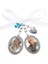 Melek 1 Kolye Düğün Buket Charm Dantel Oval Gelin Buketi Melek Charm Anıt Fotoğraf Charm Sen Her Zaman Kalbimdesin Charm (Yurt Dışından) 2