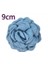 Mavi 9-12 cm Moda Kumaş Broş Yanmış Yaprakları Çiçek Broş Pins Kadın Parti Giyim Aksesuarları Rozetleri Hediyeler 9/12 cm (Yurt Dışından) 1