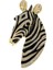 Gümüş Cindy Xiang Emaye ve Yapay Elmas Zebra Broş Kadın ve Erkek Unisex Hayvan Pin Moda Ceket Takı 2 Renk Mevcuttur (Yurt Dışından) 2