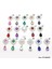 20 Parlak 25*46MM 10 Adet Kristal Taklidi Broş Aksesuarları Diy Düğün Davetiyesi Kartı Şarap Bardağı Hediye Kutusu Yaratıcı Dekorasyon (Yurt Dışından) 2