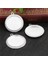 A4-42 Yeni Moda 5 Adet 25MM Iç Boyut Antik Gümüş Kaplama 5 Renk Deldi Tarzı Cabochon Taban Ayarı Charms Kolye (Yurt Dışından) 1