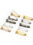 Tunç 5mm x 25MM 10-50 Adet Broş Tabanı Metal Pimler 15/20/25/30/35MM Pimleri Geri Gümüş Renk Emniyet Kilitleme Toka Pin Tutucu Diy Takı Aksesuarları (Yurt Dışından) 2