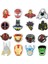 Deadpool Marvel Avengers Giysi Için Sevimli Süper Kahraman Demir Adam Örümcek Adam Rozeti Metal Emaye Yaka Iğnesi Sırt Çantası Aksesuarları (Yurt Dışından) 2