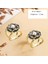 BR009-2-2 Adet Moda Broş Seti Çiçek Yay Kadınlar Için Broşlar Metal Parlama Önleyici Yaka Pin Sabit Elbise Pimleri Kazak Ceket Giyim Aksesuarları (Yurt Dışından) 1