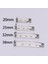 50 Adet Rodyum 32MM 20-50 Adet 20 25 32 38MM Broş Klip Taban Pin Boş Güvenli Kilit Broş Pin Taban Rozet Tutucu Diy Takı Yapımı Için Bulma Malzemeleri (Yurt Dışından) 2