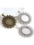 D2-34 5 Adet 20MM Iç Boyut Antik Gümüş Kaplama ve Bronz Moda Klasik Stil Cabochon Taban Ayarı Charms Kolye (Yurt Dışından) 4