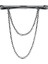Siyah-3 Metal Yaka Klip Gömlek Erkek Yüksek Dereceli Yaralanma Olmayan Giyim Kadın Pozlamayı Önlemek Toka Boyunbağı Klipleri Klasik Unisex Hediyeler (Yurt Dışından) 1