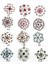 F40 100 Adet Broş Pin Rhinestone Kristal Çiçek Broşlar Düğün Gelin Parti Yuvarlak Buket Diy Taklidi Aksesuarları Parti (Yurt Dışından) 3