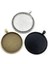 B5-20 5 Adet/grup 40MM Iç Boyut Antik Bronz ve Gümüş Kaplama Siyah Renk Kaplama Moda Stil Cabochon Taban Ayarı Charms Kolye (Yurt Dışından) 2