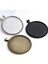 B5-20 5 Adet/grup 40MM Iç Boyut Antik Bronz ve Gümüş Kaplama Siyah Renk Kaplama Moda Stil Cabochon Taban Ayarı Charms Kolye (Yurt Dışından) 3