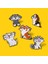 STYLE-12XZ1732-1 Karikatür Sevimli Hayvan Köpek Corgi Emaye Pimleri Köpek Sörf Deniz Oyun Kaykay Yuvarlak Kalp Alaşım Broş Rozeti Tatlı Kadın Takı (Yurt Dışından) 3