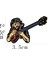 B Lemmy Emaye Pin Yaka Kilmister Broş Metal Rozet Takı Aksesuar (Yurt Dışından) 3