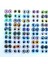 F1140 10MM 100 Adet 6mm 8mm 10MM 12MM Karışık Oyuncaklar Ejderha Gözler Yuvarlak Desen Cam Cabochons Flatback Fotoğraf Diy Yapma Aksesuarları 100 Adet 50 Çift (Yurt Dışından) 2
