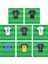 Set-5 Futbol Forması Rozeti Futbol Takımı Broş Paris Yıldızı Futbol Takımı Broş Elbise Çanta Pimleri Aksesuarları Takı Hayranları Için Hediyeler (Yurt Dışından) 2